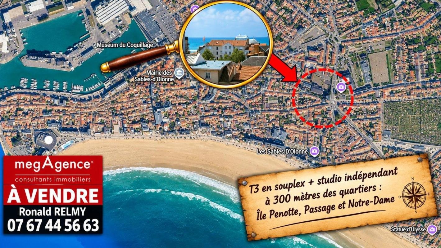 Appartement à vendre, 81m², Les Sables-d'Olonne