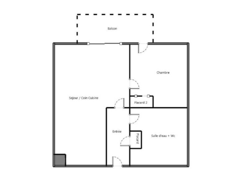Appartement à vendre, 37m², Evreux
