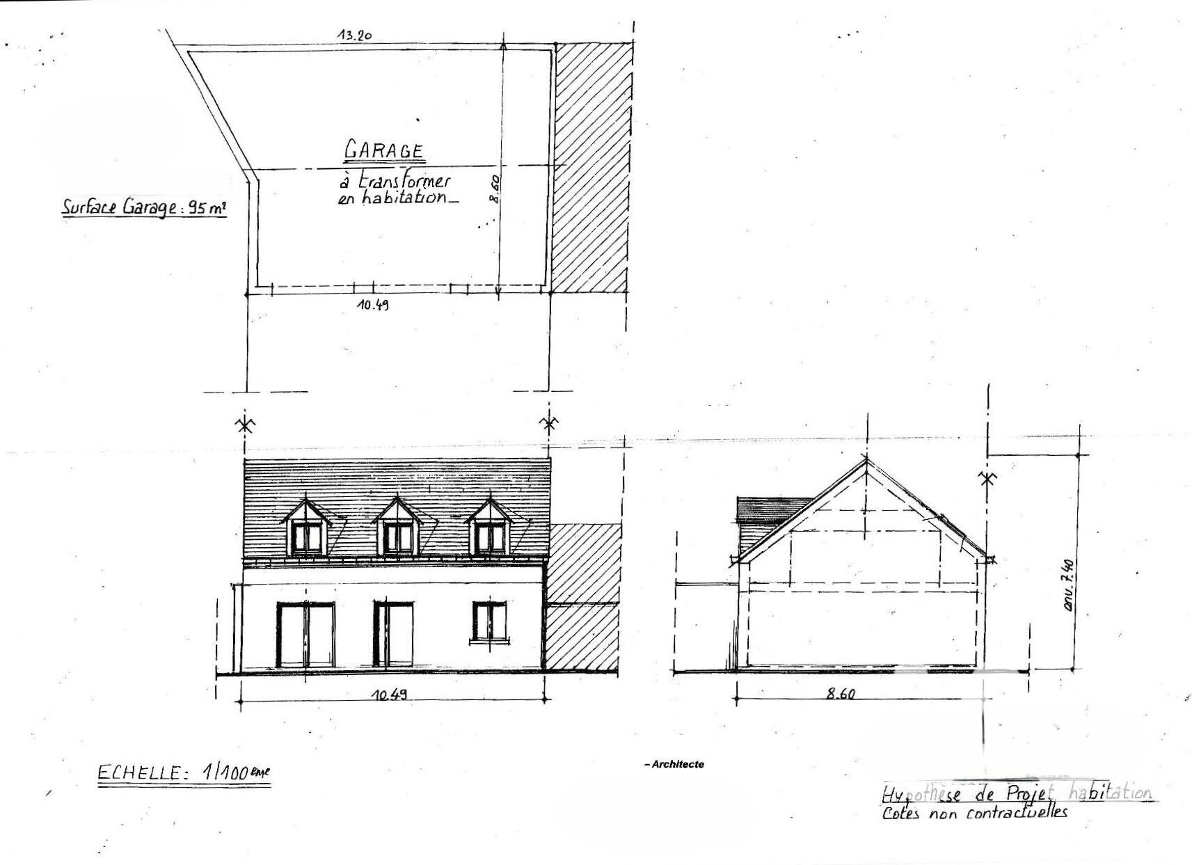 Maison à vendre, 95m², Château-la-Vallière