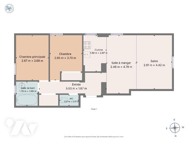 Appartement à vendre, 62m², Rosporden