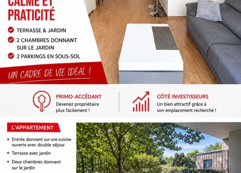 Appartement à vendre, 67m², Les Mureaux