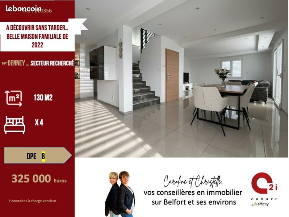 Maison à vendre, 130m², Denney