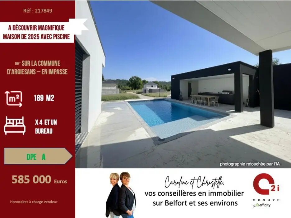 Maison à vendre, 189m², Argiésans