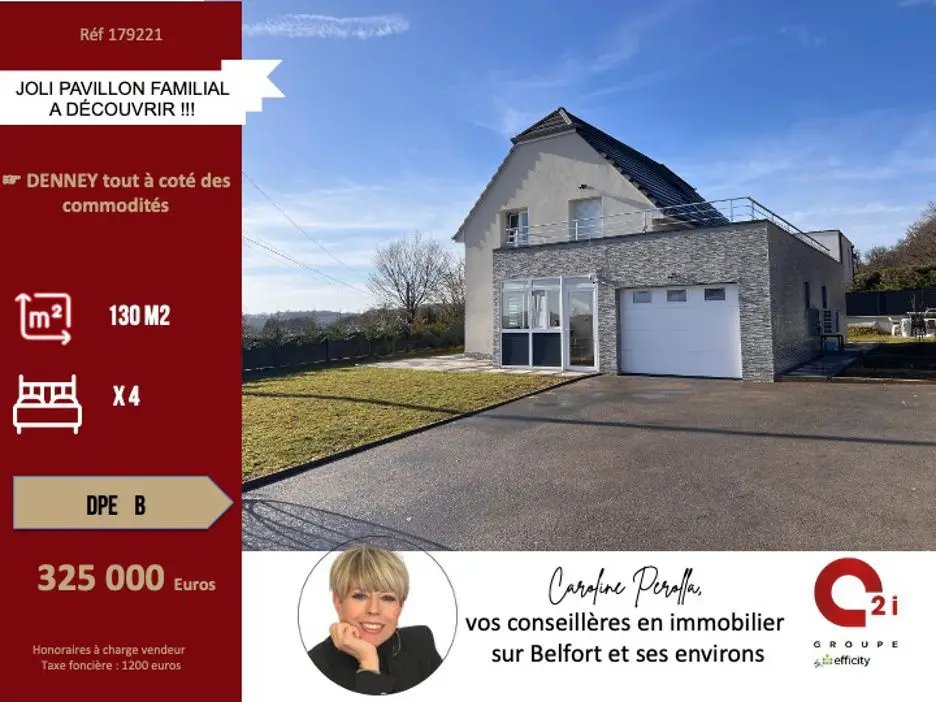 Maison à vendre, 130m², Denney