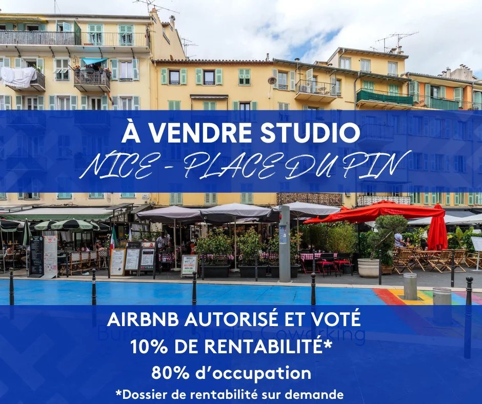 Appartement à vendre, 25m², Nice