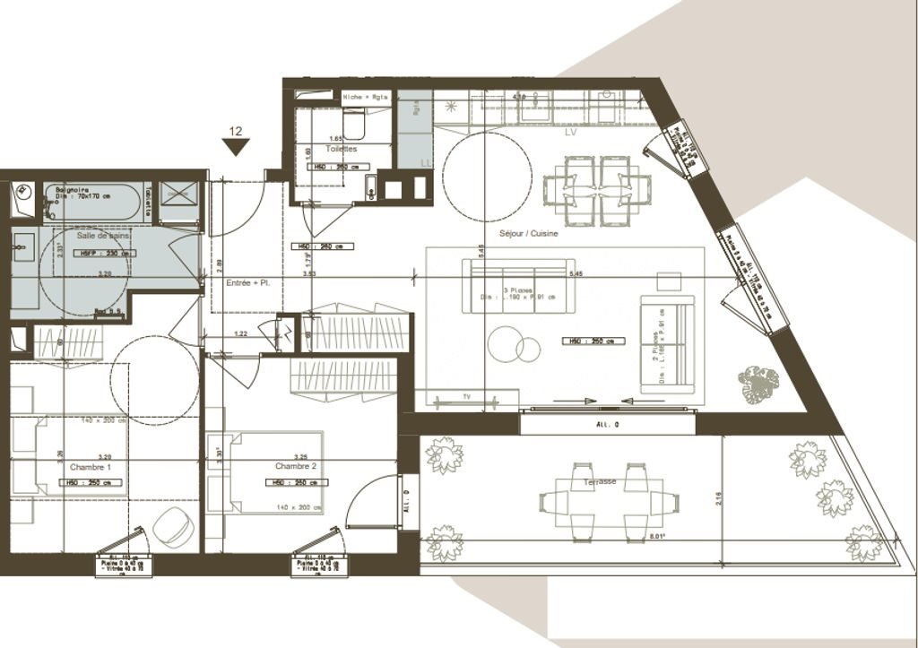 Appartement à vendre, 70m², Annecy