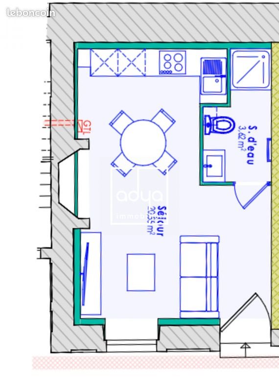 Appartement à vendre, 26m², Cholet