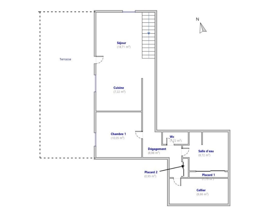 Maison à vendre, 76m², Réalville