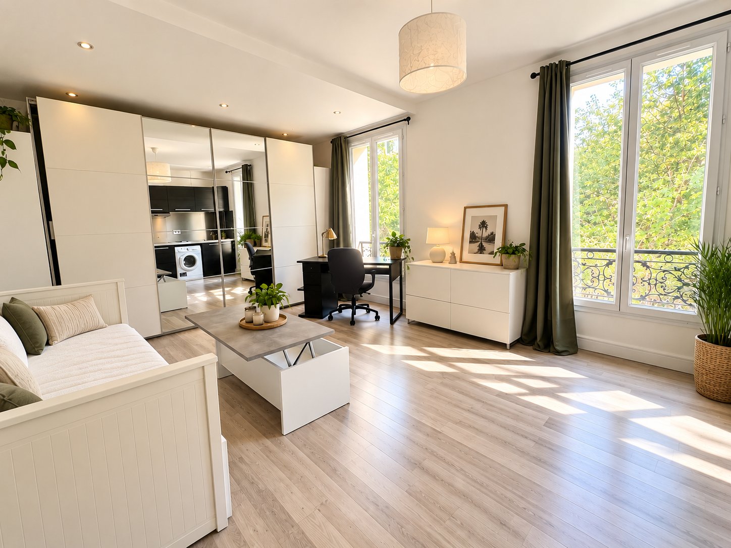 Appartement à louer, 24m², Clichy