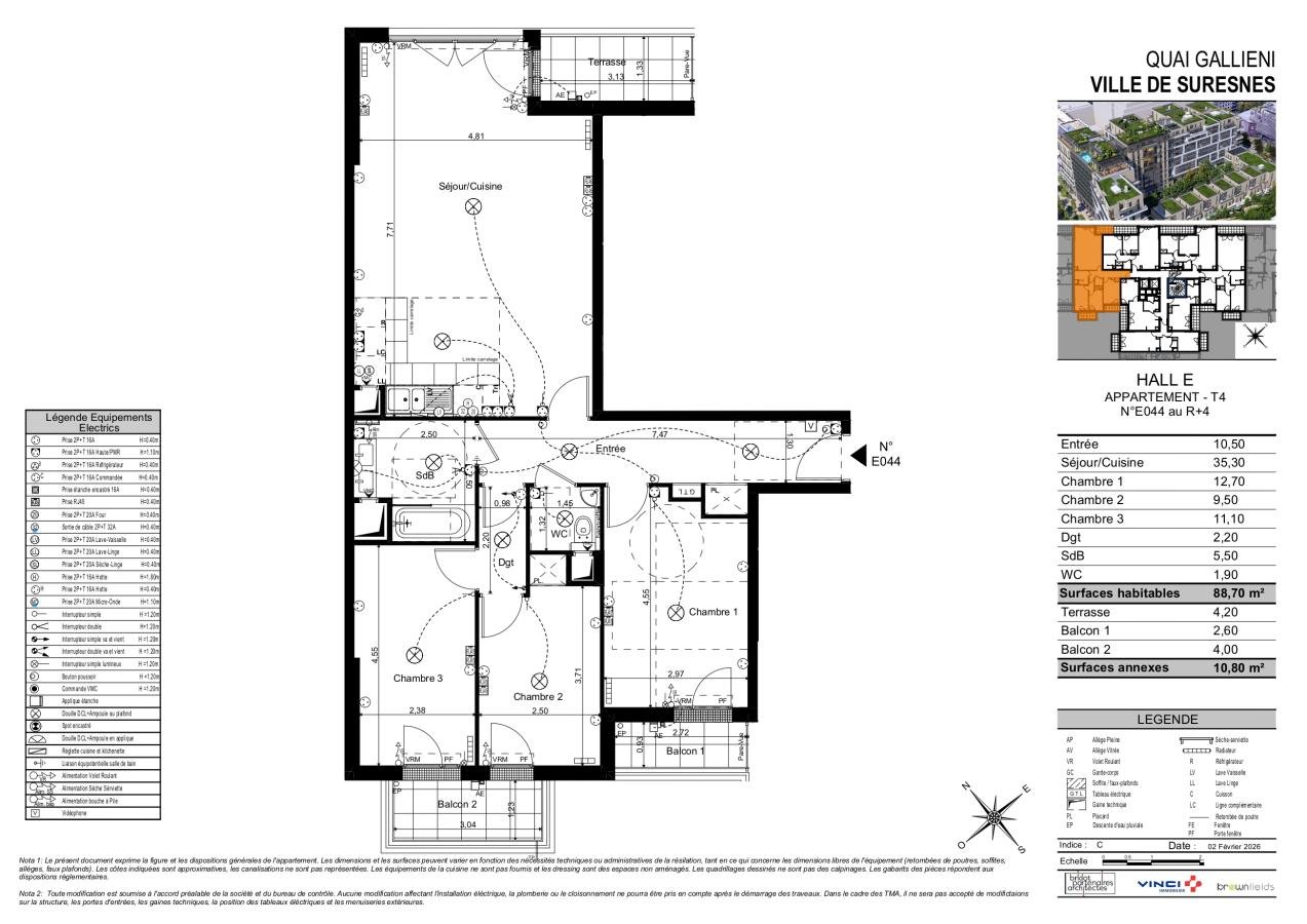 Maison à louer, 88m², Suresnes