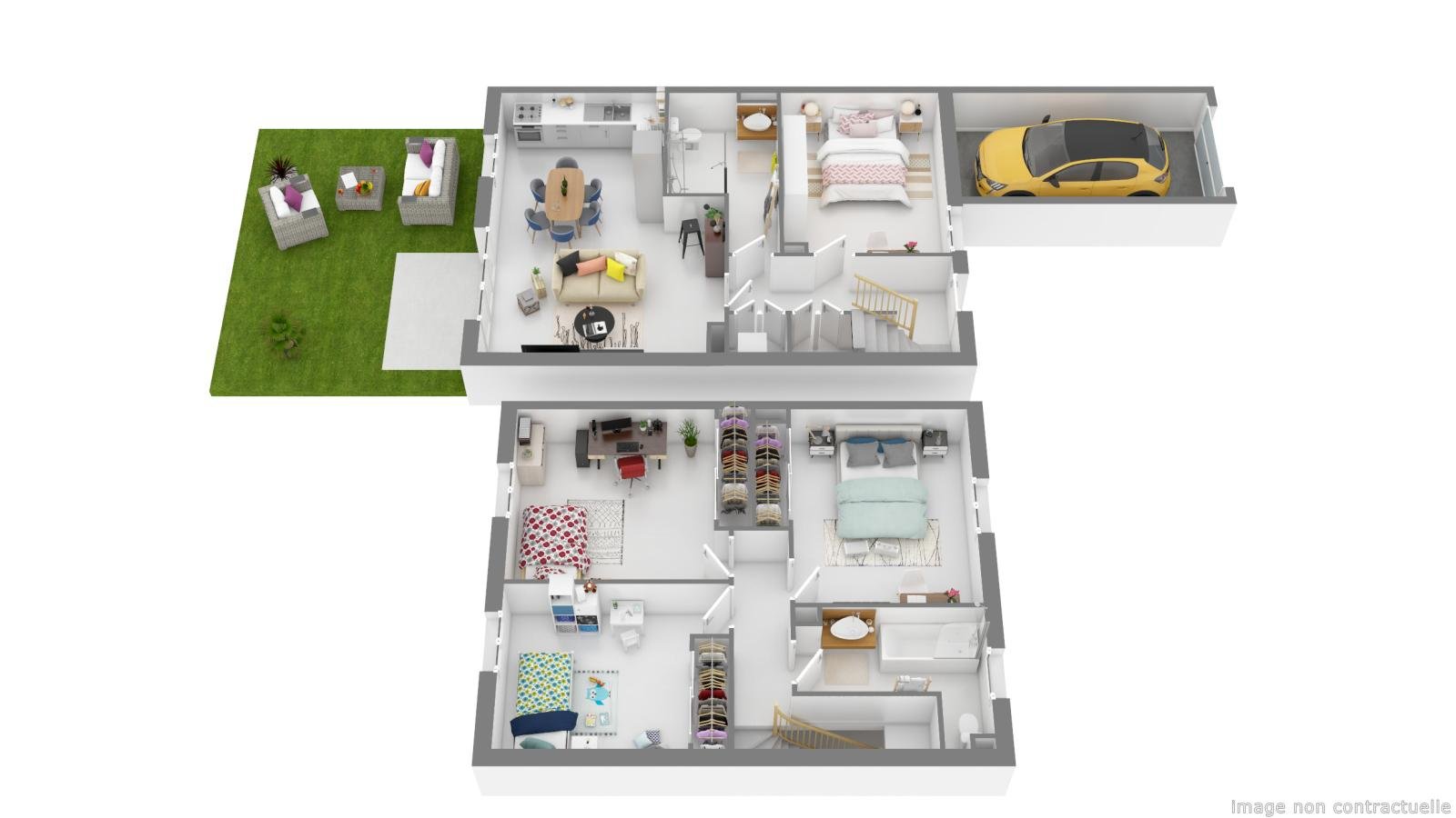 Maison à louer, 101m², Rochefort-du-Gard