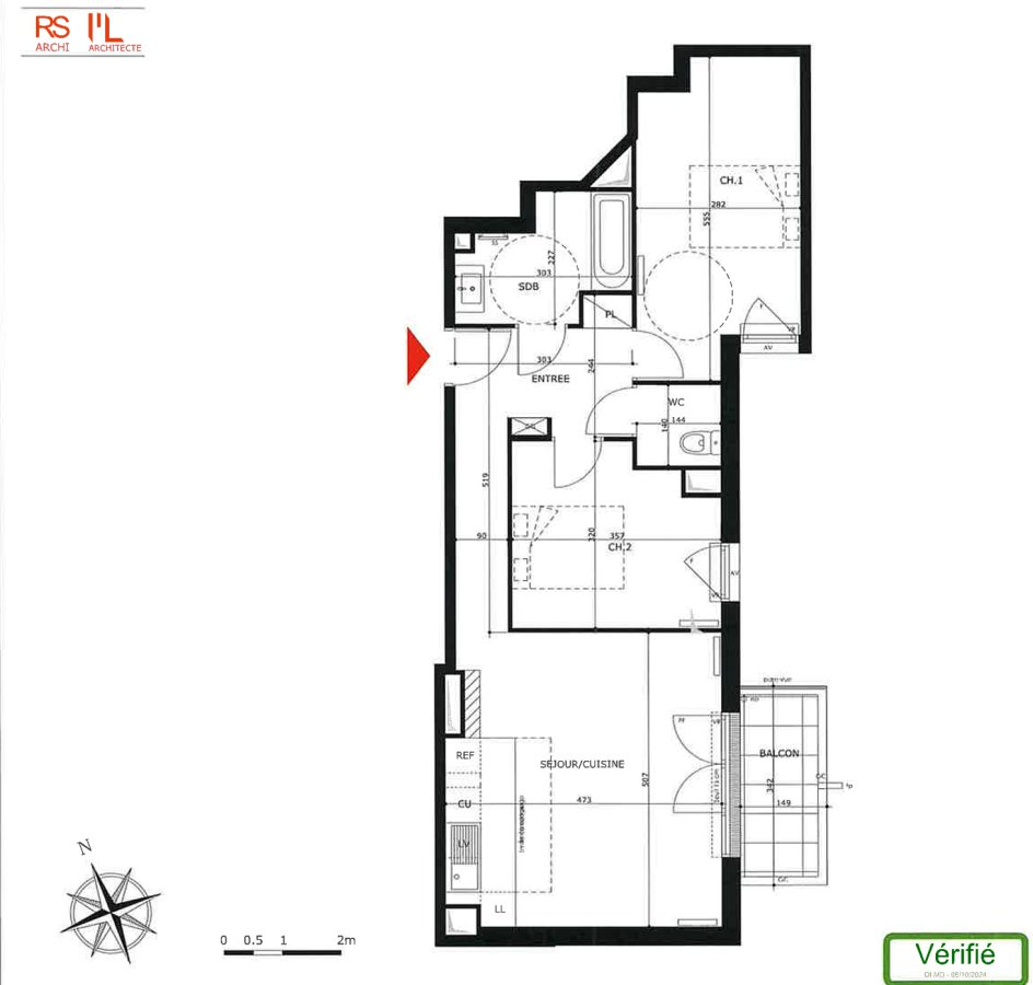 Appartement à louer, 64m², Saint-Maur-des-Fossés