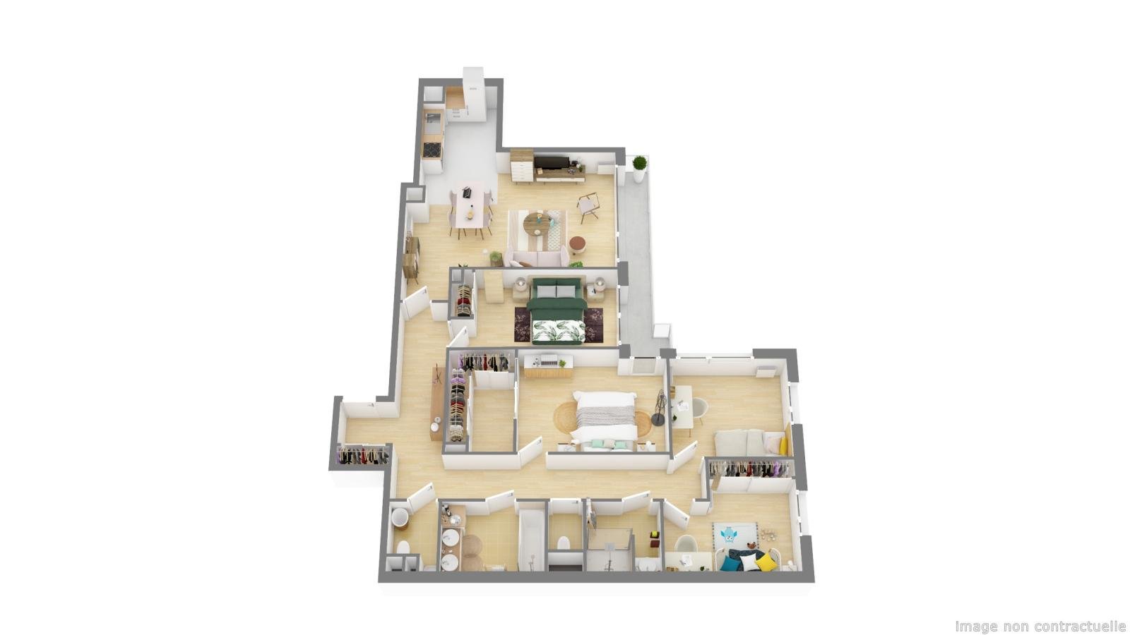 Maison à louer, 109m², Issy-les-Moulineaux