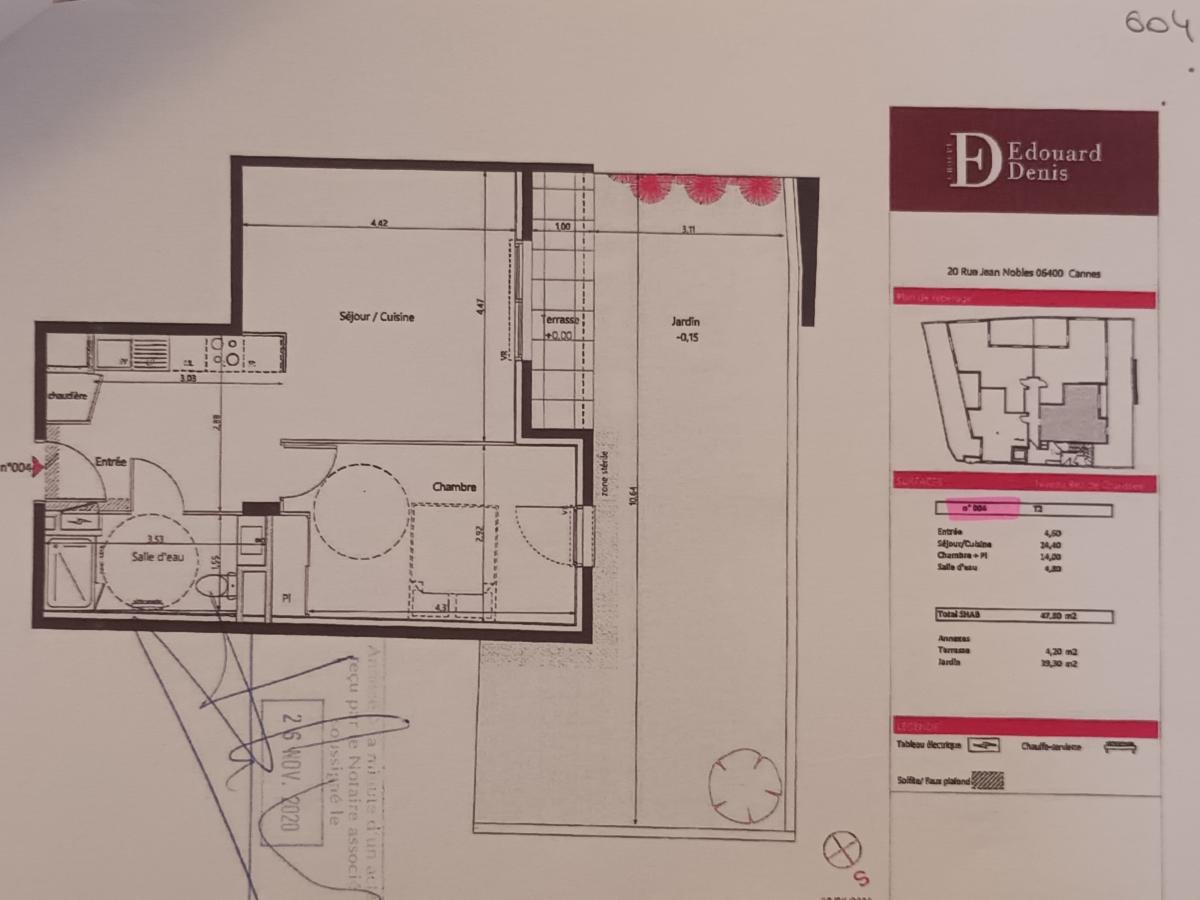 Maison à louer, 48m², Cannes