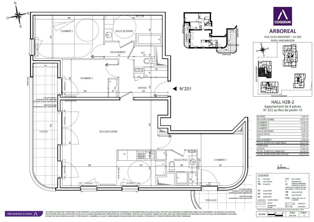 Maison à louer, 93m², Rueil-Malmaison