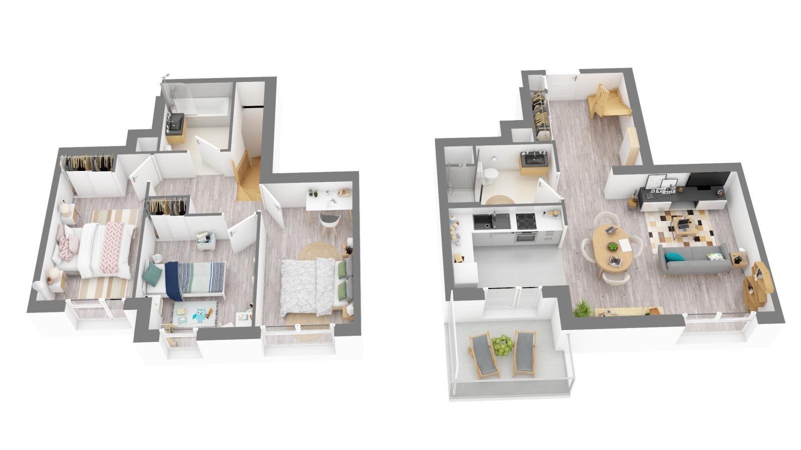 Appartement à louer, 81m², Colombes