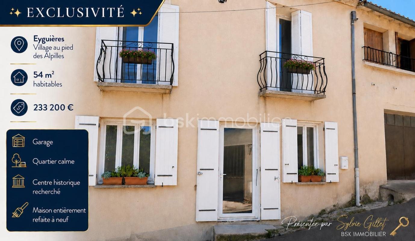 Maison à vendre, 54m², Eyguières