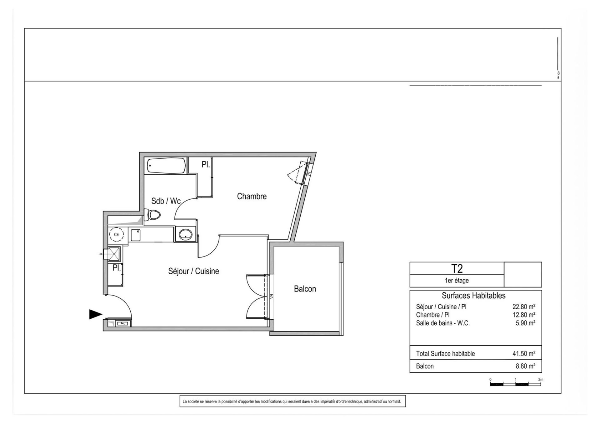 Appartement à vendre, 41m², Montpellier