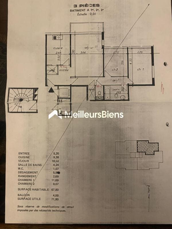 Appartement à vendre, 68m², Le Plessis-Robinson