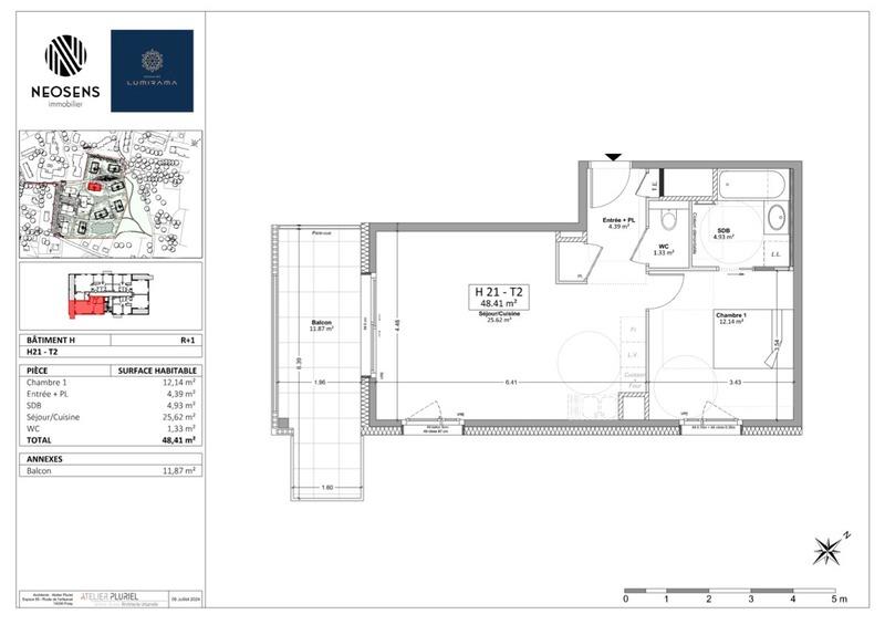 Appartement à vendre, 48m², Collonges-sous-Salève