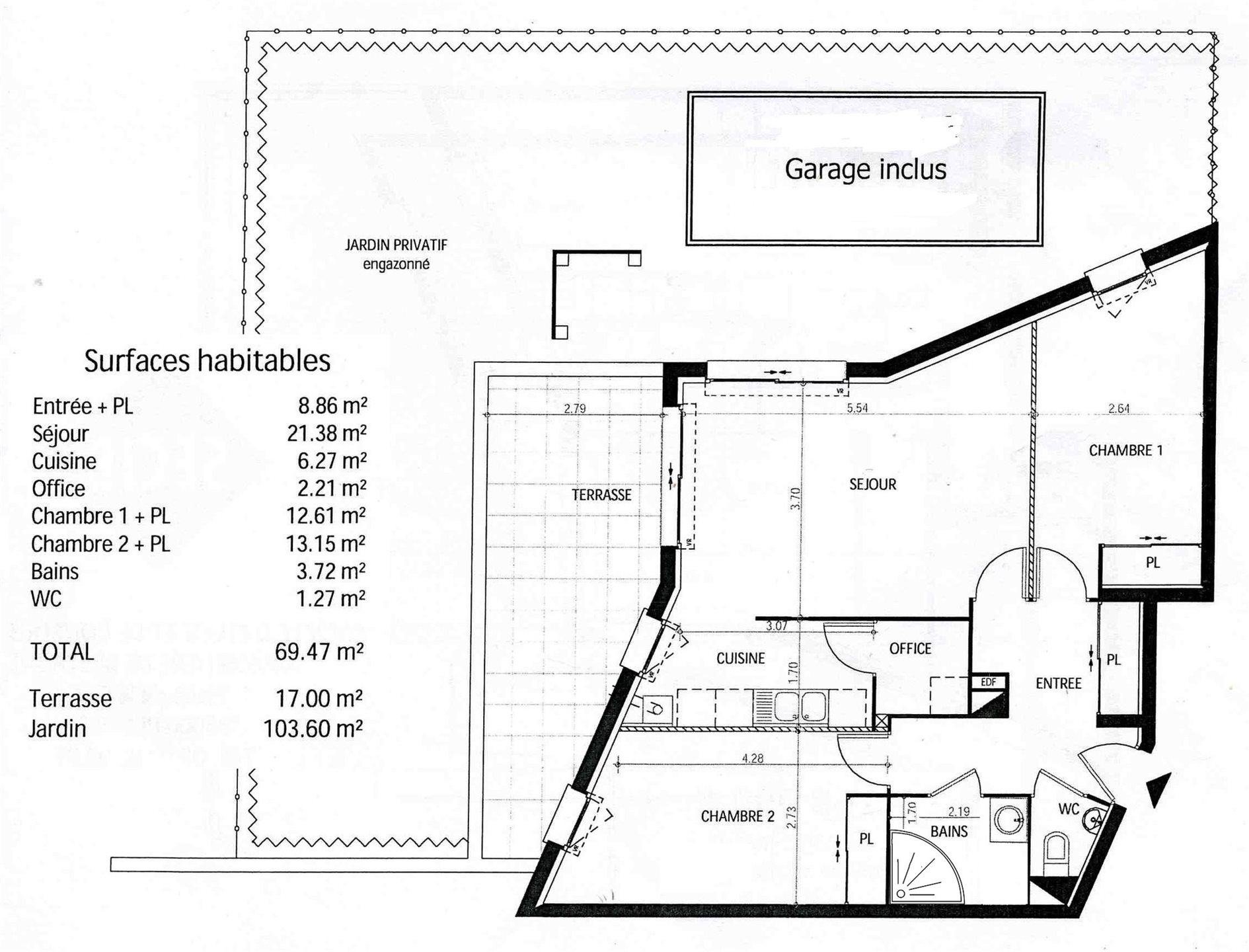 Appartement à vendre, 70m², Thorigné-Fouillard