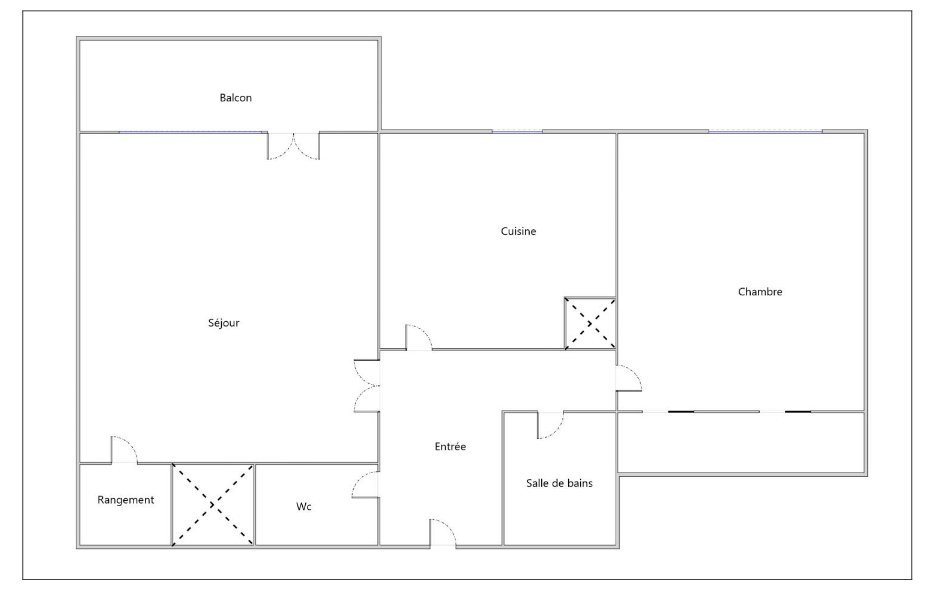 Appartement à louer, 52m², Lyon 8ème