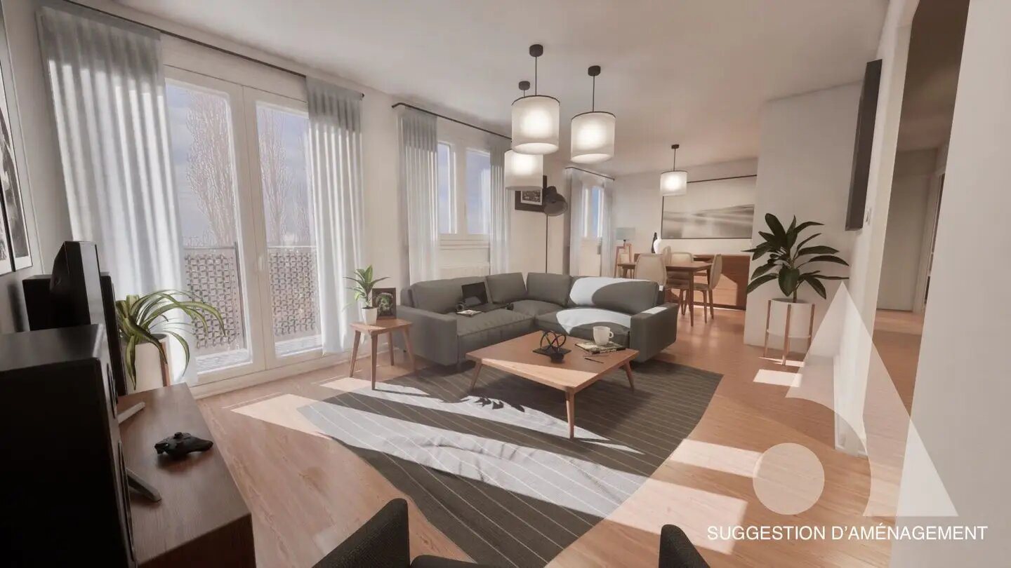 Appartement à vendre, 72m², Troyes