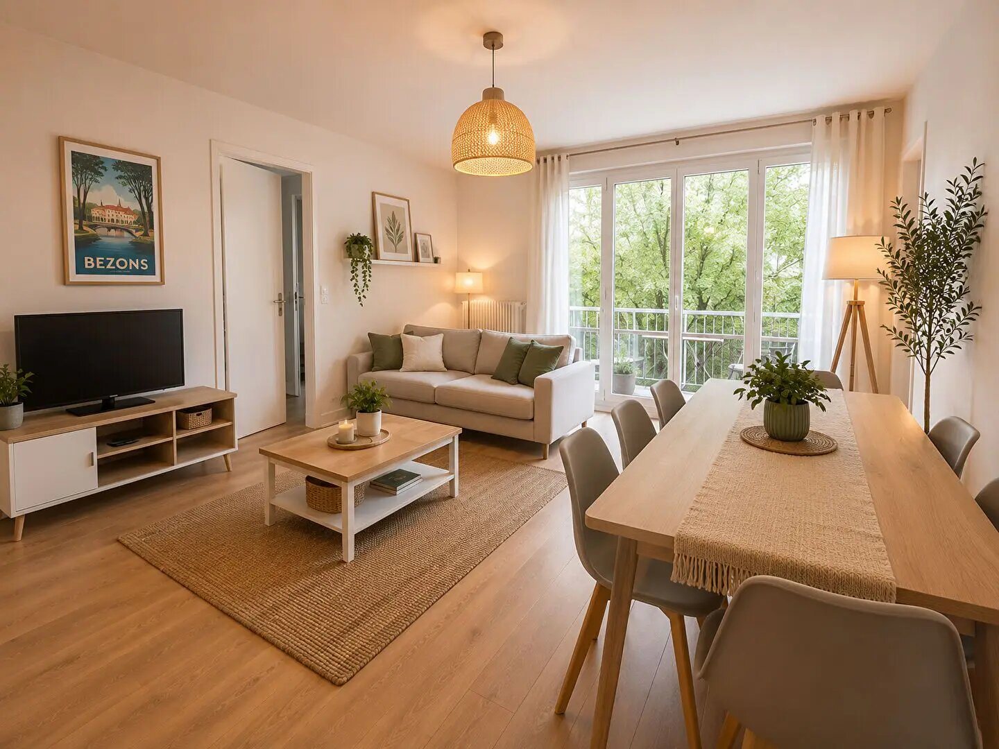 Appartement à vendre, 70m², Bezons