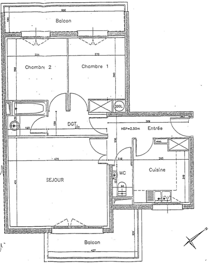 Appartement à louer, 60m², Ermont