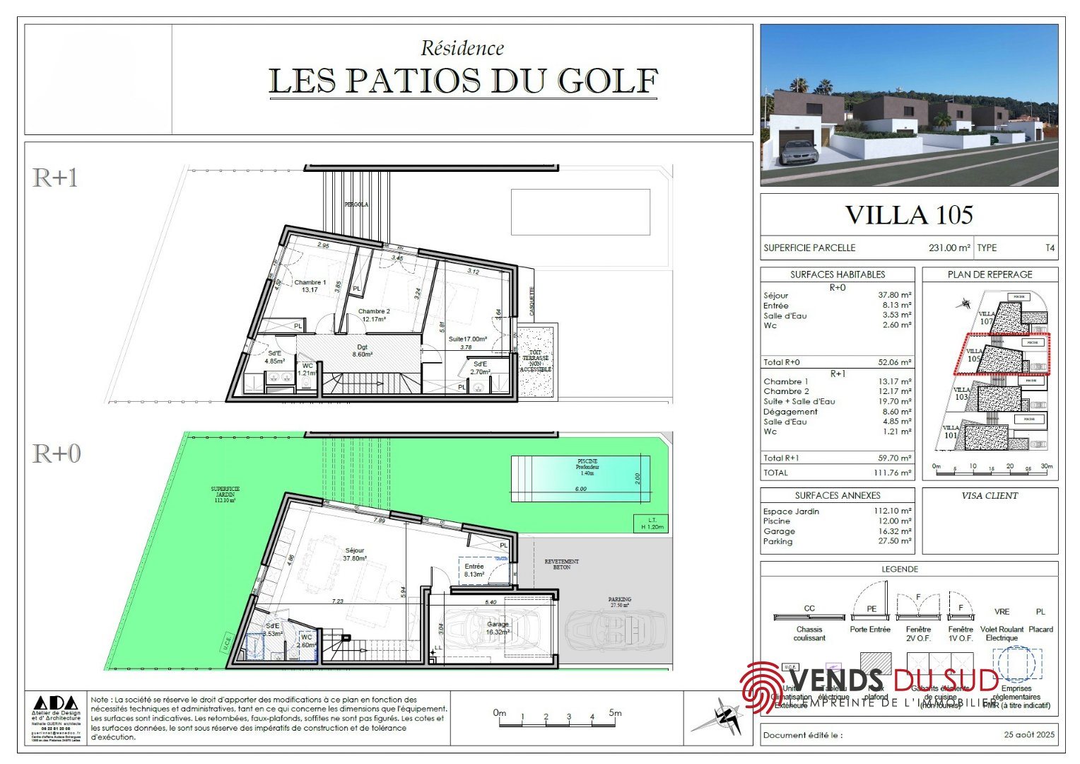 Maison à vendre, 111m², Agde (Cap d'Agde)
