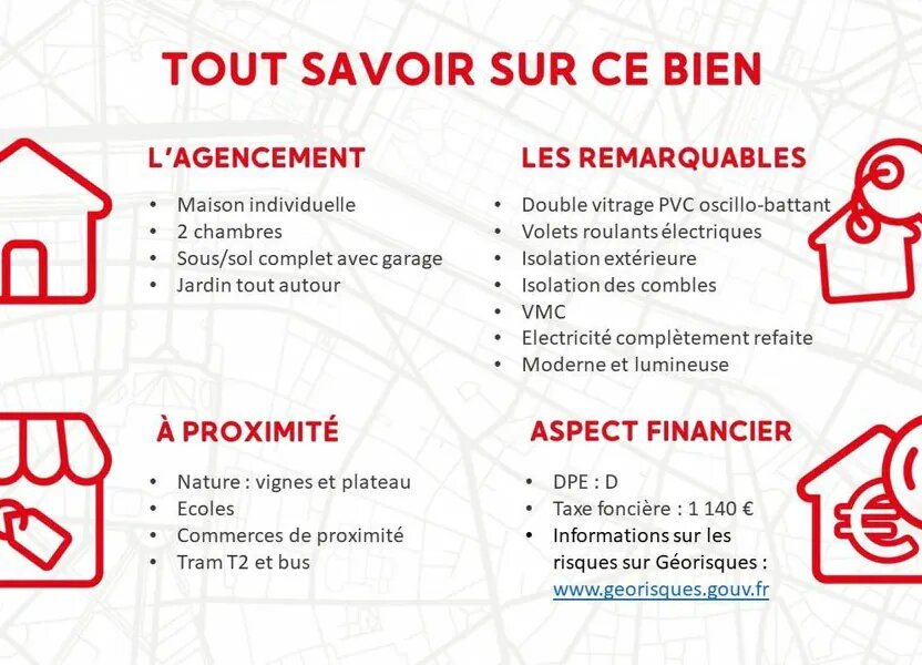 Maison à vendre, 67m², Chenôve