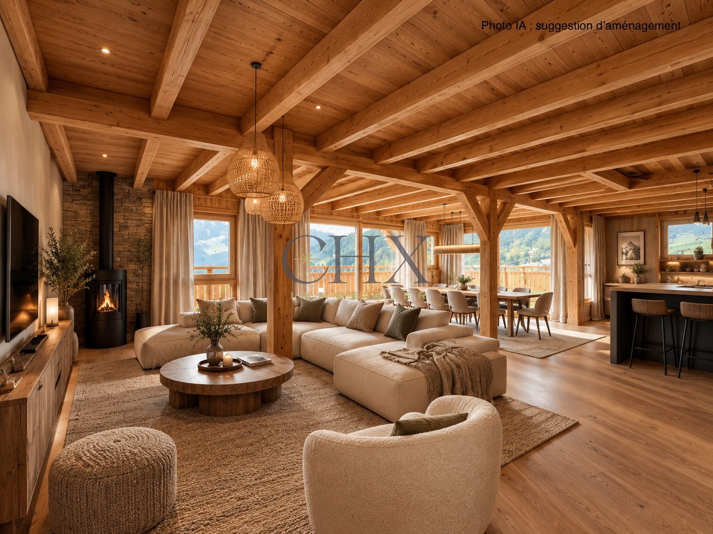 Maison à vendre, 306m², Taninges (Praz de Lys - Sommand)