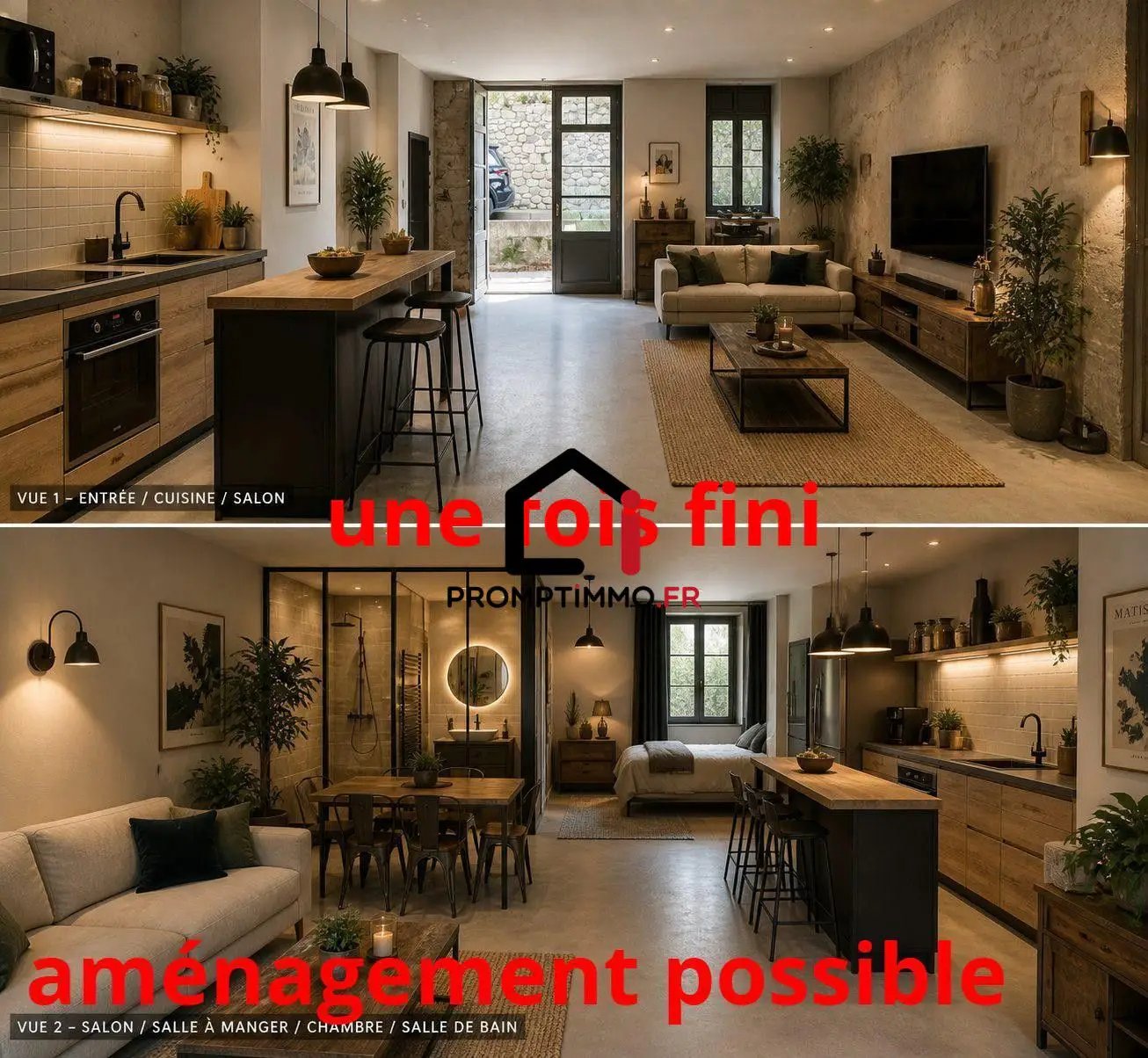 Appartement à vendre, 39m², Labégude