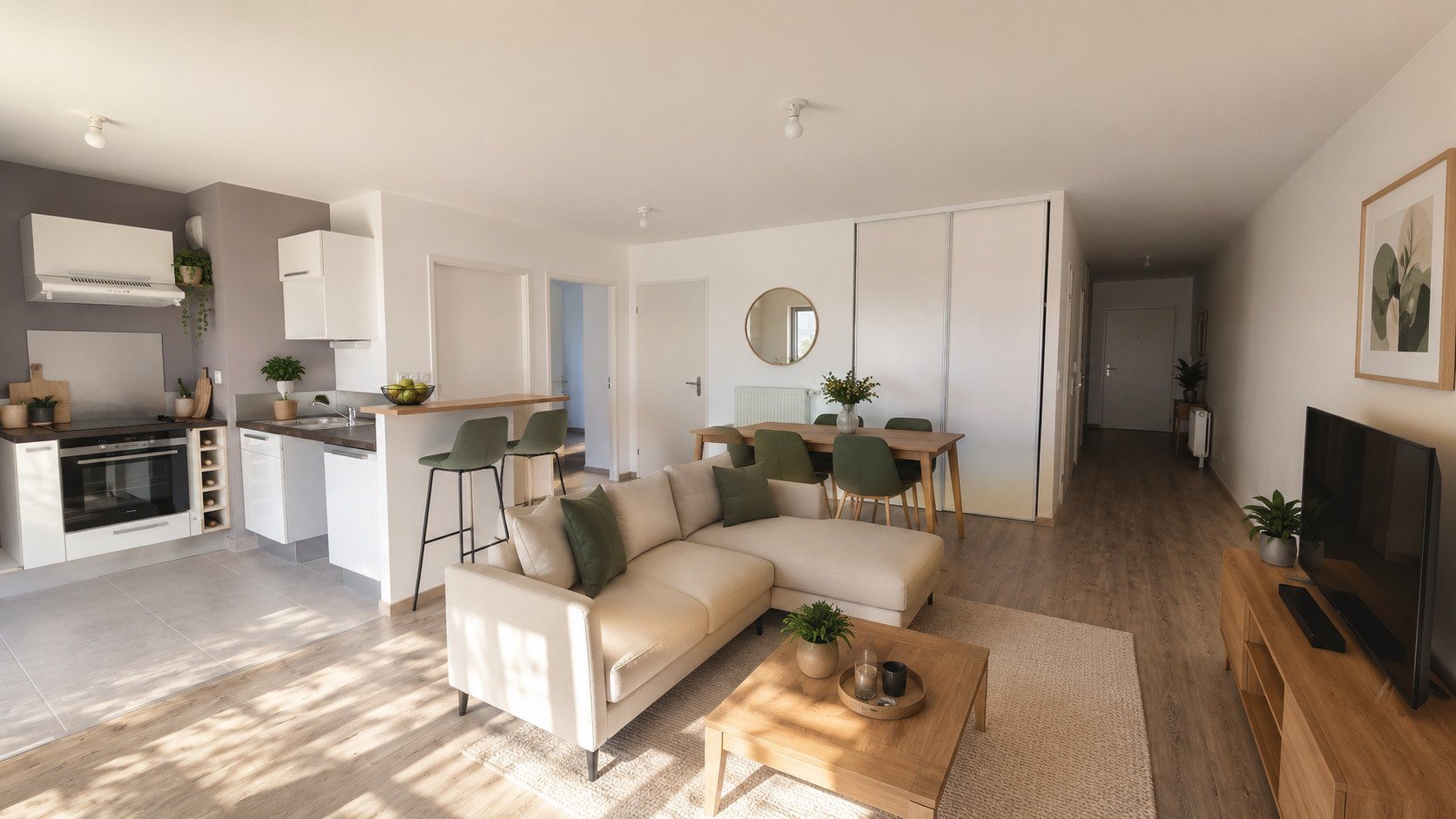 Appartement à vendre, 68m², Sautron