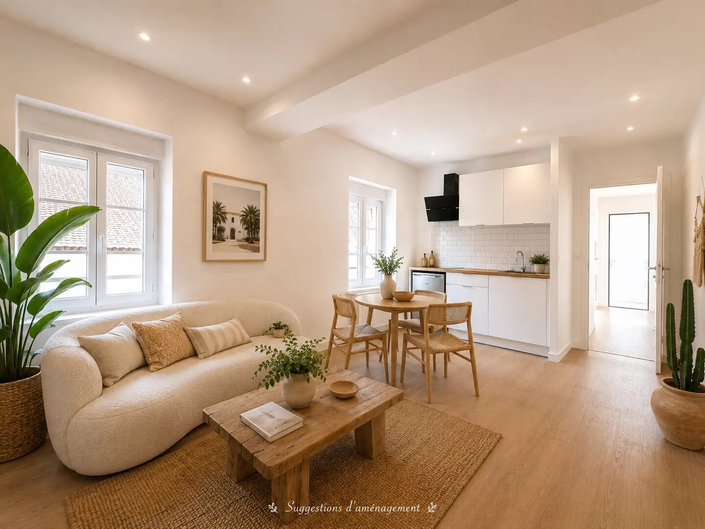 Appartement à louer, 50m², Villeneuve-l'Archevêque