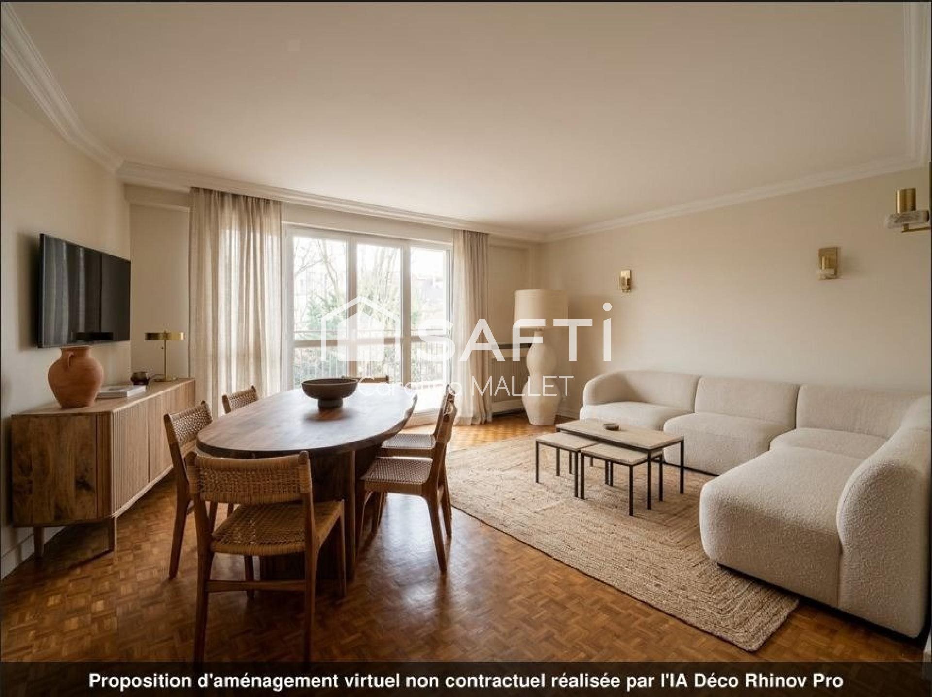 Appartement à vendre, 71m², Clamart