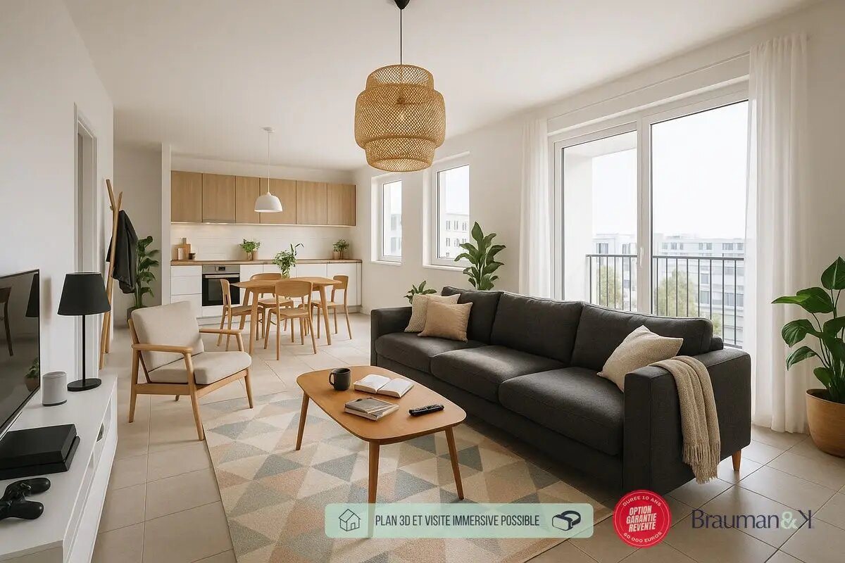 Appartement à vendre, 66m², Montfermeil