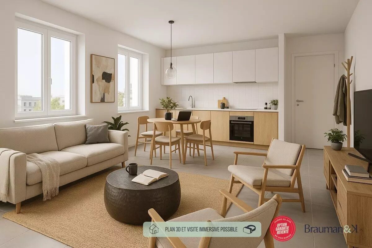 Appartement à vendre, 62m², Dunkerque