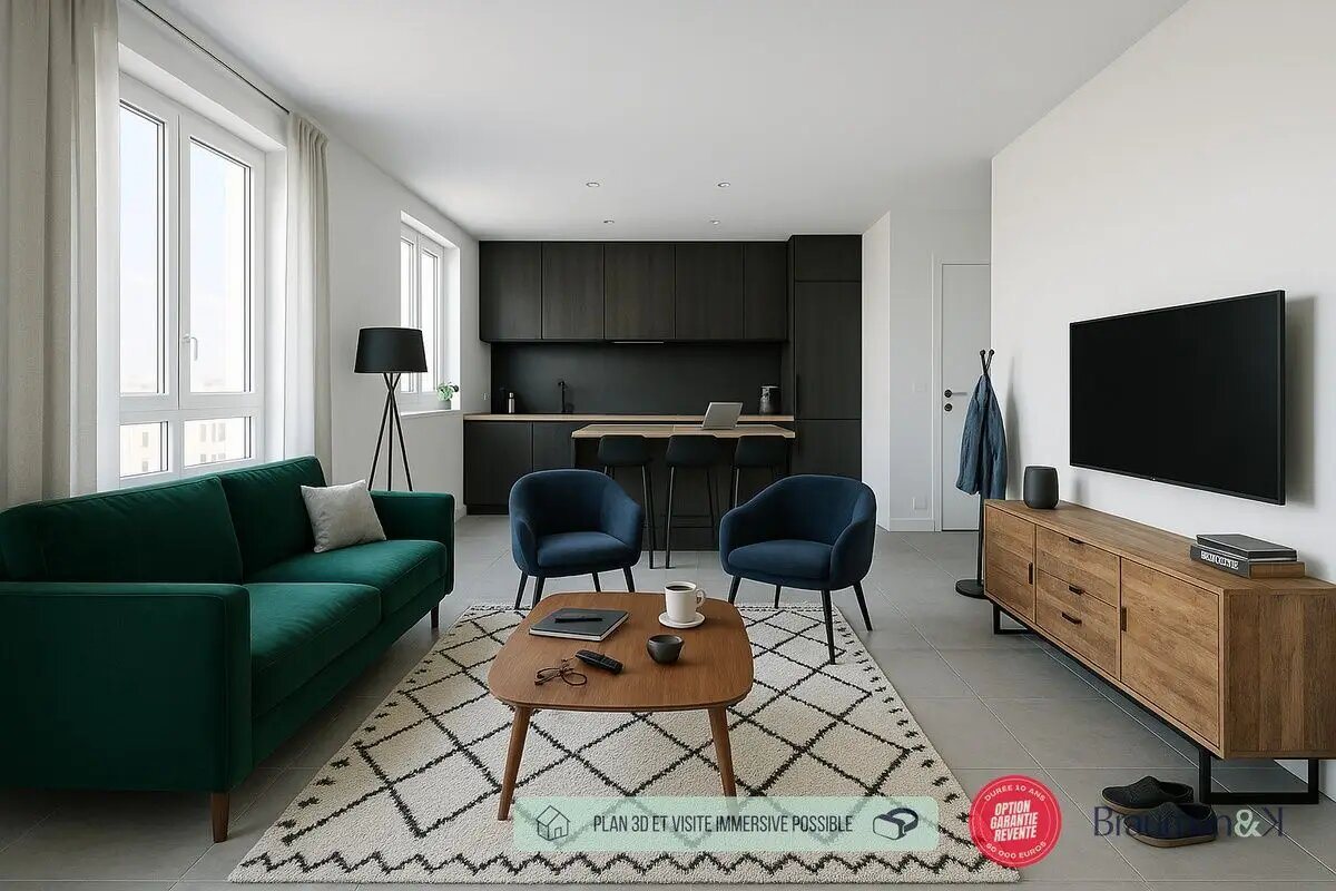Appartement à vendre, 58m², Rosny-sous-Bois