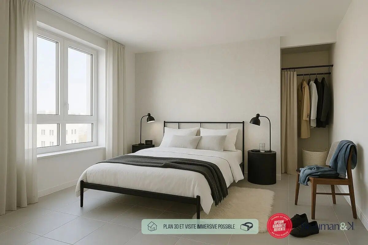Appartement à vendre, 58m², Rosny-sous-Bois