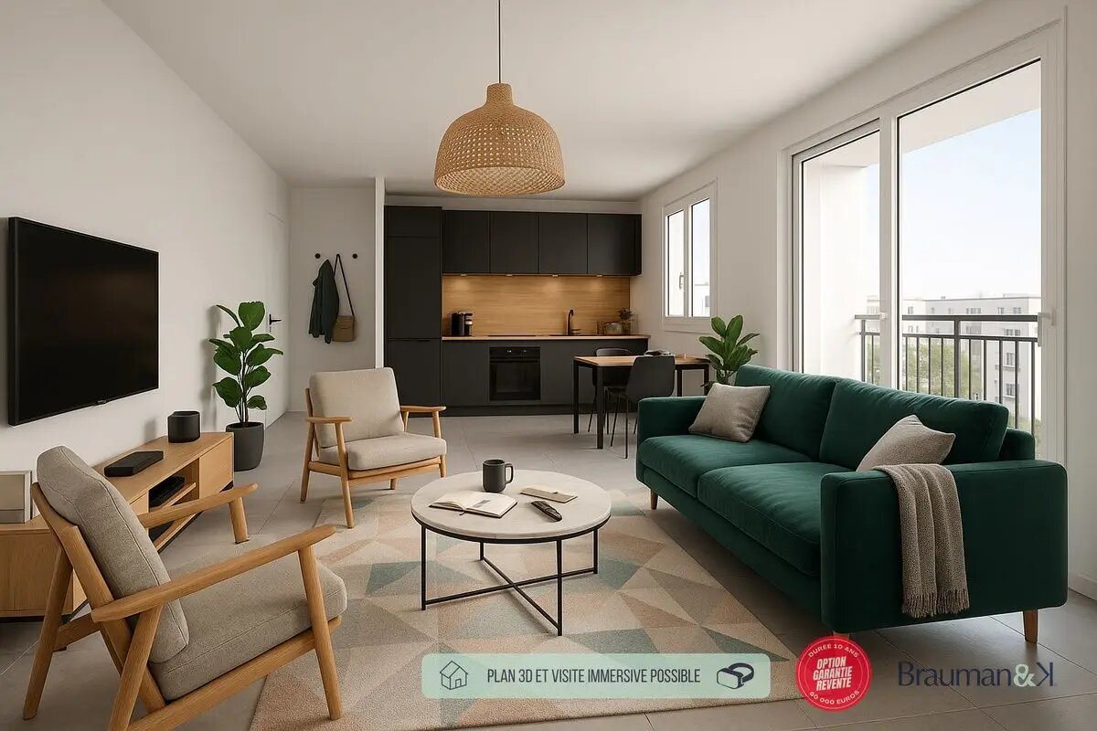 Appartement à vendre, 45m², Bondoufle