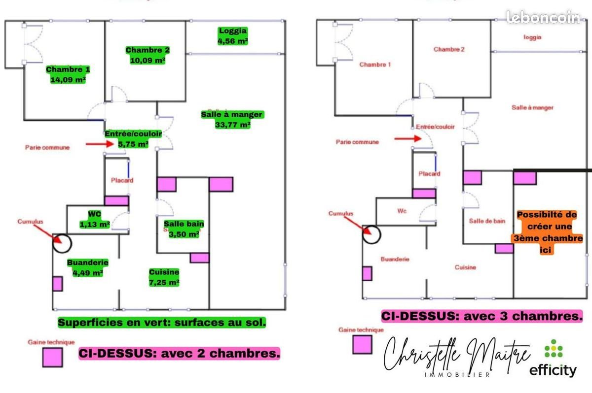 Appartement à vendre, 85m², Saint-Martin-de-Crau