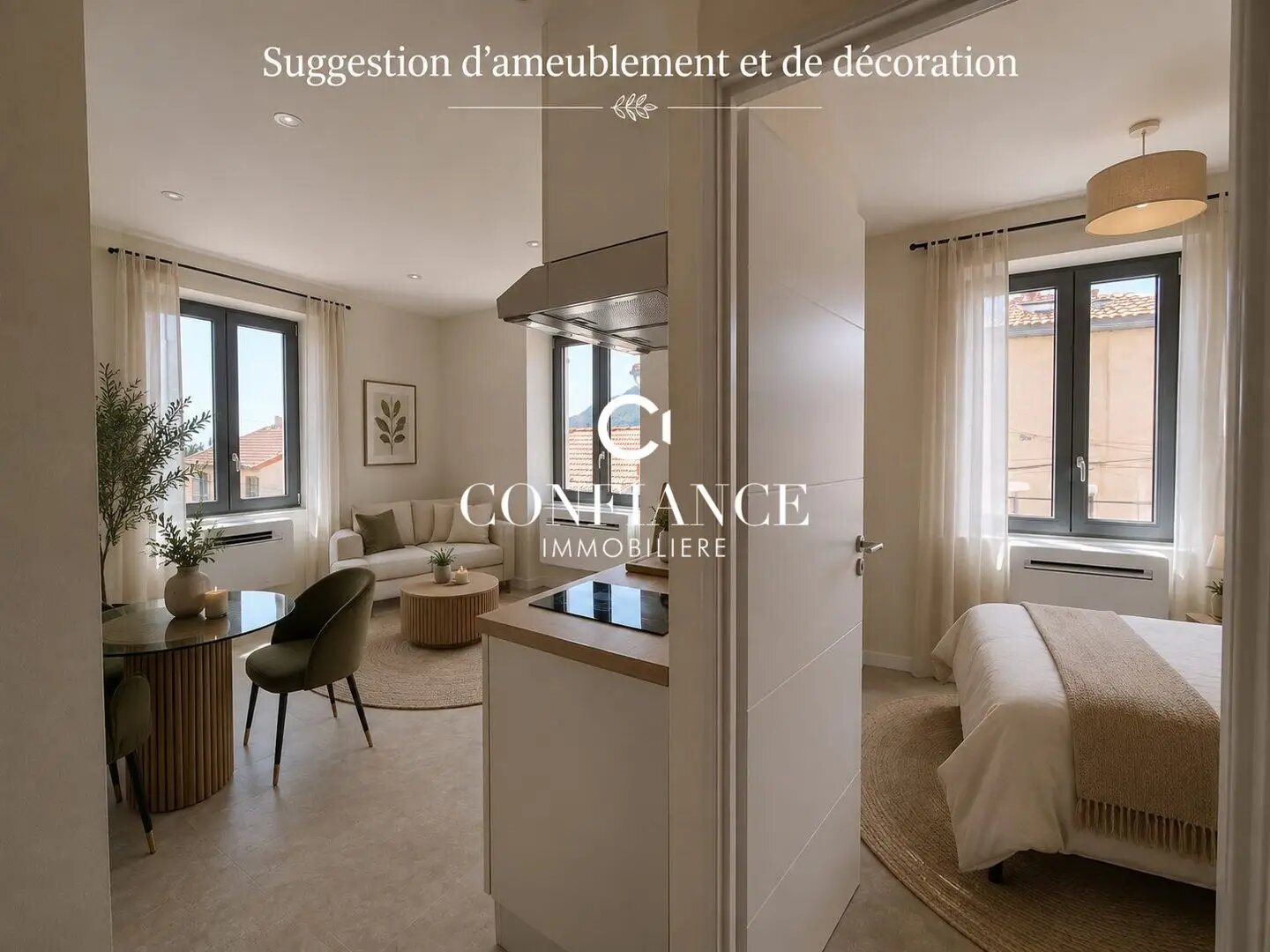 Appartement à vendre, 26m², La Turbie