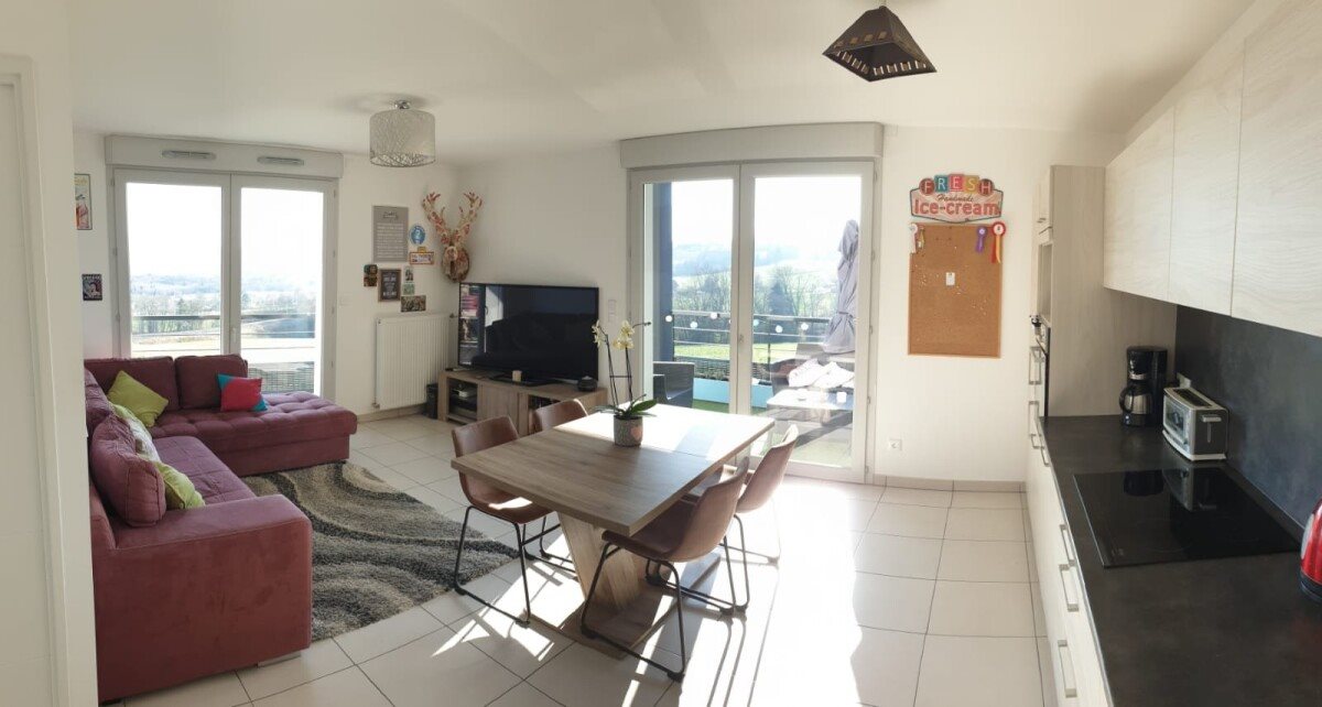 Appartement à louer, 61m², Groisy