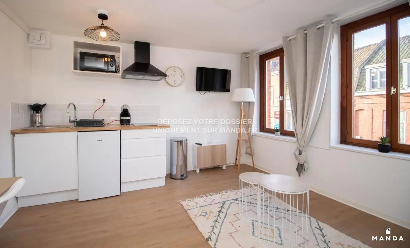 Appartement à louer, 23m², Lille
