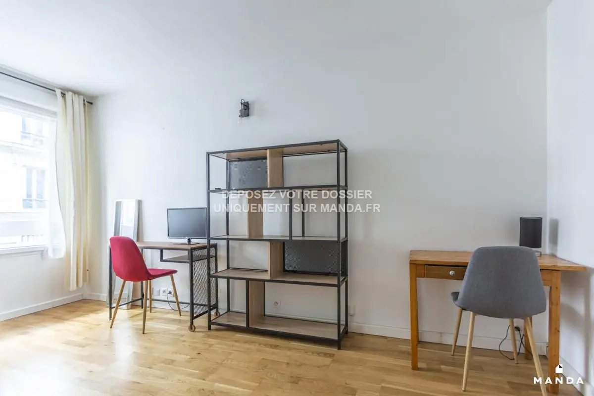 Appartement à louer, 22m², Paris 18ème