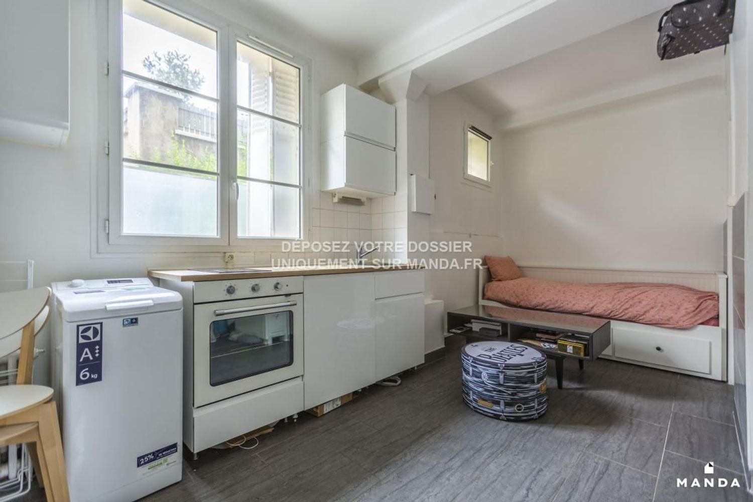 Appartement à louer, 19m², Courbevoie