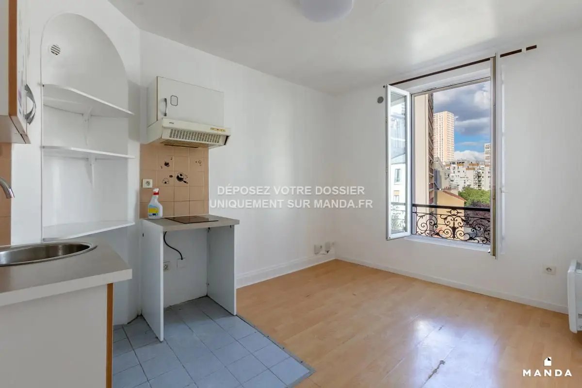Appartement à louer, 25m², Paris 13ème