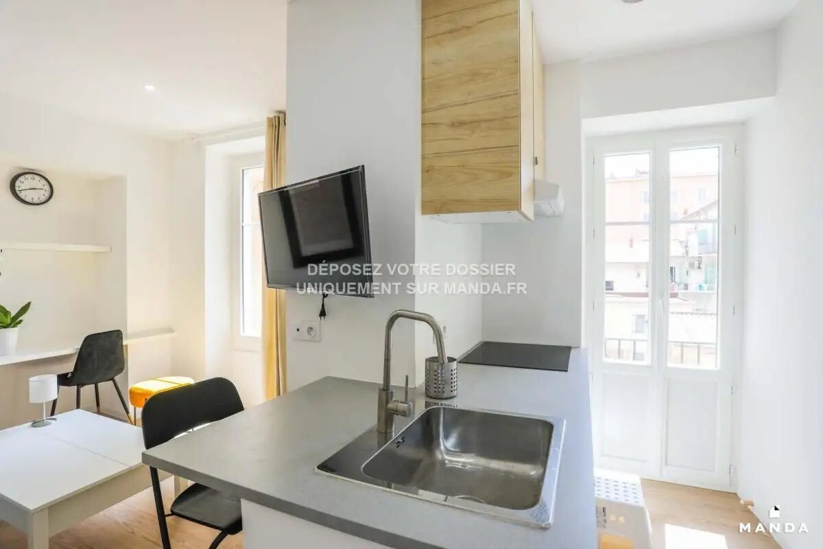 Appartement à louer, 17m², Nice