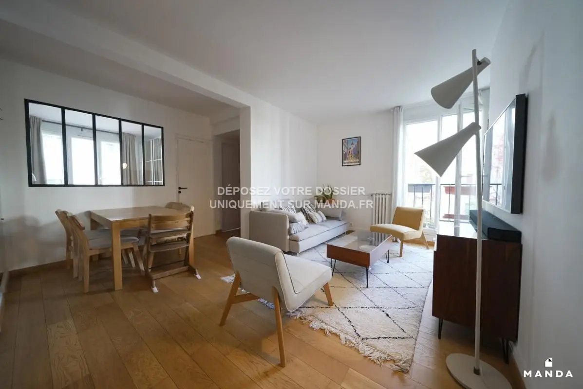 Appartement à louer, 55m², Paris 20ème